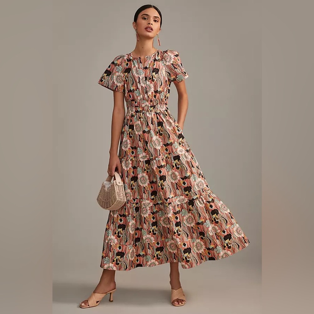 Anthropologie Somerset Maxi Dress XS